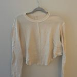 Free People  Long Sleeve Waffle Knit Top Photo 1