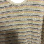 Loft  Pastel Crocheted Sweater tank top size large Photo 1