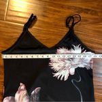 Maxi Dress For Women Flower Floral Print Sleeveless Adjustable Straps Size M Black Size M Photo 5