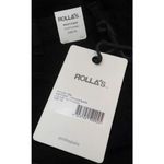 ModCloth Rollas Westcoast Super Skinny Mid Rise Black Ripped Knee Jeans Size 0 Photo 5