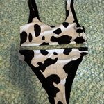 SheIn Cow Print Bikini Photo 0