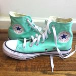 Converse Mint Green High Tops Photo 0