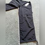 No Boundaries  Black Parachute Pants Womens Size L (12-14) High Rise Cargo NWT Photo 4
