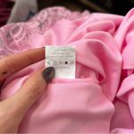 Gianni Bini Pink Strapless Lace Dress Photo 6