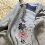 Disney  Stitch Ohana Sweatshirt Women’s Sz M Blue Sweater Crew Long Sleeve Photo 14