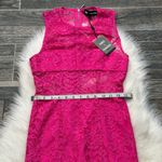 NWT NBD X Naven Lace Dahlia Dress in Pink Glo Size XS Photo 7