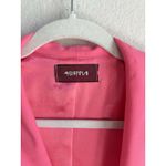 4SI3NNA Marcella‎ Romper Women's Small Hot Pink Ruched Short Sleeve Tie Front Photo 9