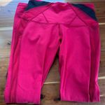 Karma red sheer side panel size small leggings​​​ Black Photo 1