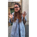 Free People Bop Around Stripe Romper in Oxford Combo Size Large Photo 14