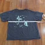 SheIn  Brown Short Sleeve Tees with Graphic Designs size M Photo 3