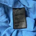 Betsey Johnson Federal Blue Smocked Embroidered Eyelet Midi Dress Sz Large Photo 3