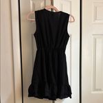 SheIn Super cute!  Black Plunge Neck Sleeveless Mini Dress Photo 4