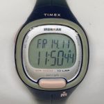Timex  Ironman 10 lap women digital watch 34mm case quartz blue pink running Photo 0