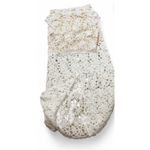 White Lace Maxi Skirt & Crop Top Set, Women's Size L Size L Photo 5