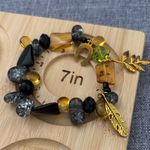 β¨ Handcraft Beaded Charm Bracelets β Set of 3 β Boho Luxe Vibes Red Photo 6