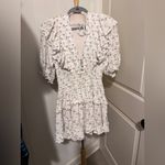 Jen's Pirate Booty Jen’s Pirate Booty Mini Floral White Winter Dress Coquette Fairy Festival Photo 4