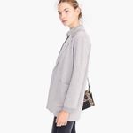 J.Crew  Sophie open-front Knit Sweater Blazer in Gray W2040 Sz M Photo 1