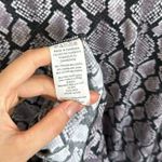 Michael Kors Purple Snake-Embossed Logo Long Top Tunic / Size XS Photo 5