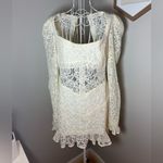 For Love & Lemons NEW Cleo White Lace Mini Dress Bridal Wedding Party Size XL Photo 3