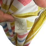 Monteau Los Angeles Women’s Size S Striped Dress Side Pockets Cap Sleeve V Neck Photo 7