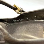 Stuart Weitzman bronze leather, peep toe Mary Jane heels, made in Italy, size 9 Photo 10