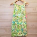 Lilly Pulitzer {2} NWT Fryer Shift Dress Elephant Ears Print Photo 2