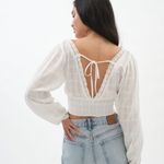 Aeropostale Long Sleeve Lacy Top Photo 3