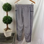 Anthropologie Hei Hei Blue White & Red Print Casual Pants M Photo 1