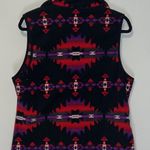 CHAPS Ralph Lauren Fleece Aztec Southwestern Print Vest Photo 1