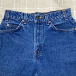 Levi's Vintage  505 Womens Cut-Off Denim Shorts High Rise Orange Tag Classic‎ W29 Photo 3