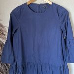 COS  navy tiered dress Photo 4