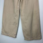 ZARA NWT  Marine Culotte Crop Pants Jeans Sz 4 Sand Beige Photo 12