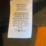 Aerie size XS black Demin circle mini skirt cowgirl elastic waist pull on Photo 7