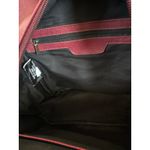 Harry Potter Hogwarts Crest Burgundy Faux Leather Mini Backpack Bag Red Photo 8