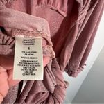 Ava James Off Shoulder Blouse Sparkly Light Pink Open Back S Photo 7