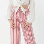 Urban Outfitters NWT Womens BDG by  Austen Belted Wide Leg High Waisted Jeans 28 Photo 0