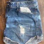 Arizona Jeans Arizona Jean Company Blue Distressed Jean Shorts Photo 4