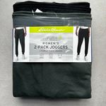 Eddie Bauer Women's Lounge Pant, 2-pack Joggers Live your Adventure Brand New Photo 7
