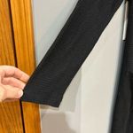 Jason Wu J  black‎ waffle knit open front cardigan duster size S Photo 4