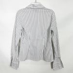 Iz Byer Vintage Y2K Button Down Striped Top Size Juniors Medium Photo 5