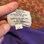 VTG PURPLE WESTERN FRINGE TEE SHIRT Size M Photo 2