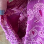 Knox Rose Pink Paisley Print Open Front Kimono Cardigan Boho Western - Size M/L Photo 8