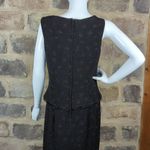 VTG Scott McClintock Millennium 2000 Dress Woman's 12 Black Glitter Gown Sparkle Photo 4