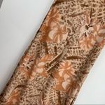 Vintage Floral Animal Print Maxi Dress Sleeveless Sz M/L Neutral Boho Western Tan Size M Photo 6
