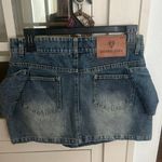 Aelfric Eden Eden Denim Skirt Aelfric Bow Photo 1