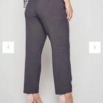 Roz & Ali Gray Ankle Cropped Pants Photo 12