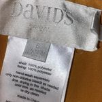 David's Bridal DAVID’S BRIDAL Bridesmaid Dress Women’s Size 6 Flutter Sleeve Crepe Satin Ruffle Photo 12