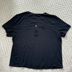Lululemon Action Always Short Sleeve Black Photo 5