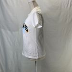 Adidas  White Floral Crew Neck Tee Size X Small Photo 4