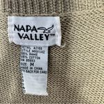 Vintage Napa Valley sweater vest size medium Tan Photo 1